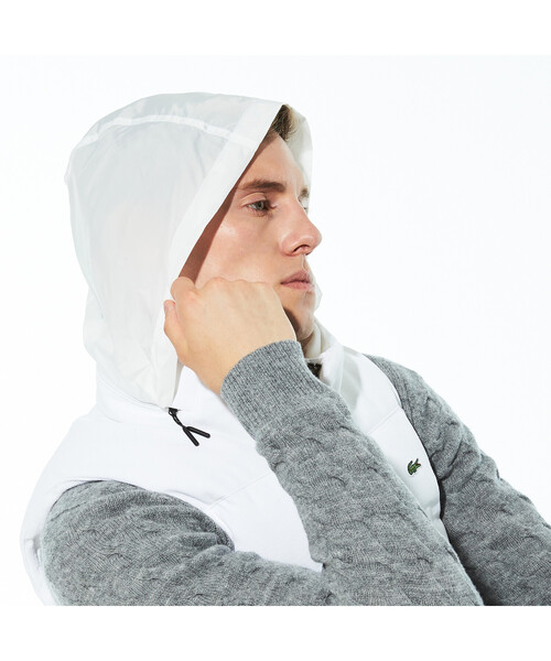 LACOSTE（ラコステ） ダウンベスト ベスト ピケダウンベスト メンズ