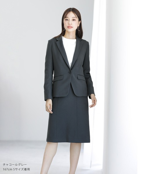 セットアップ 「洗濯機OK♪ストレッチで動きやすい♪シワになりにくい