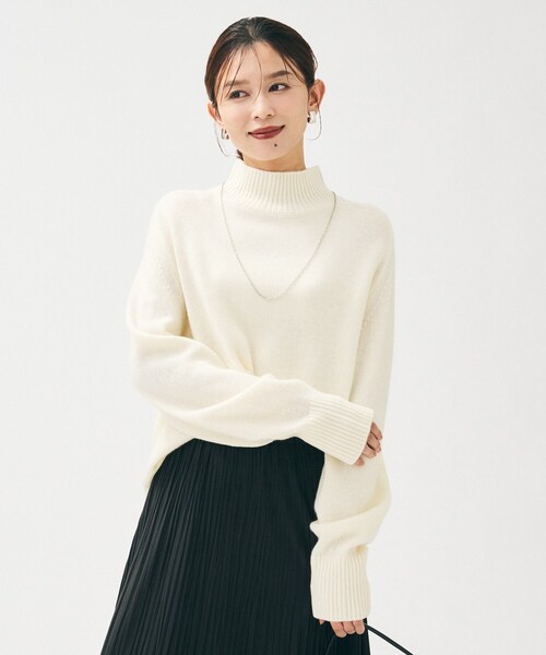 UNTITLED（アンタイトル） ニット セーター 「8色展開/洗える」ウール