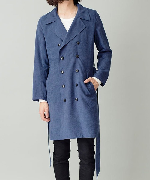 NO ID.（ノーアイディー） トレンチコート コート 「NO ID.」P Suede