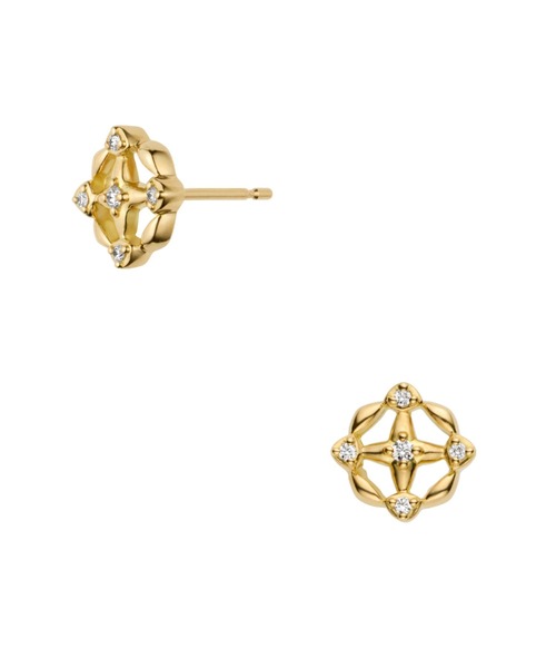 VENDOME AOYAMA（ヴァンドーム青山） ピアス K18YG ダイヤモンド