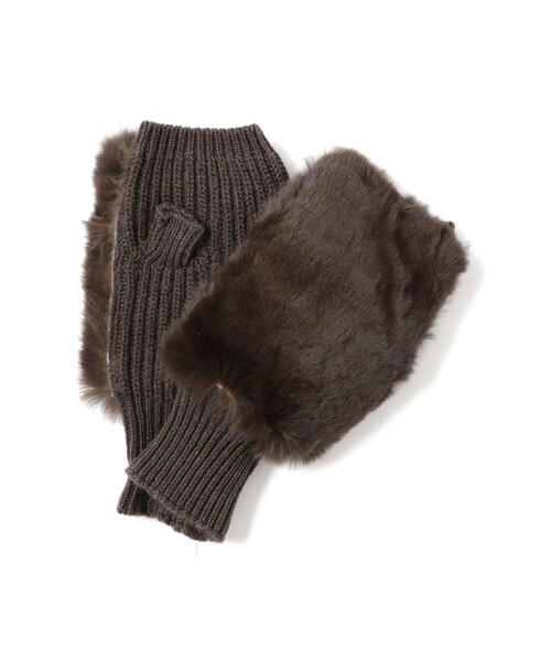 ALPO（アルポ） 手袋 ALPO / ニット レッキス フィンガーレス グローブ