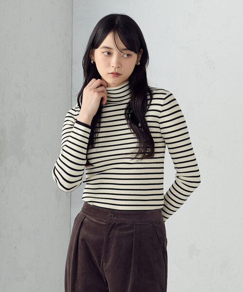 COMME CA ISM（コムサイズム） ニット セーター 「ウォッシャブル