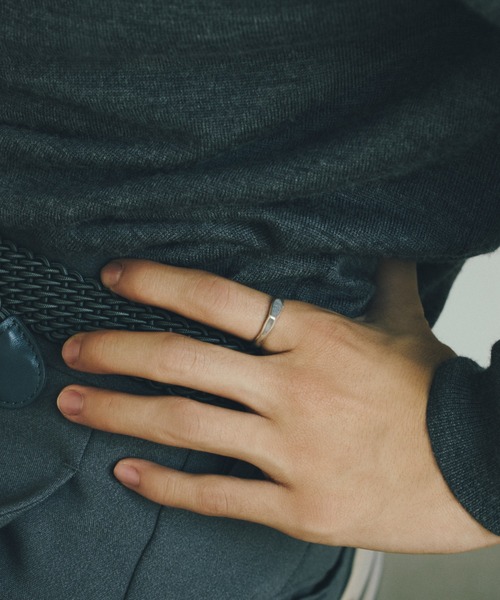 TEN. 指輪 リング SILVER925 チゼルリング(17~21号) レディース メンズ