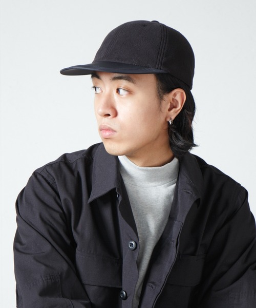 RACAL（ラカル） キャップ 帽子 Freece-Nylon Long-Bill Cap