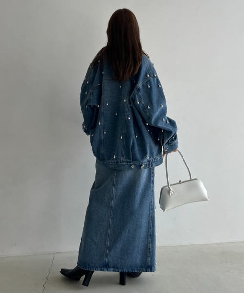 JOSE MOON（ジョゼムーン） デニムスカート DENIM LONG SKIRT with