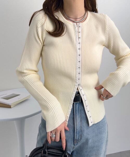 KOBE LETTUCE（神戸レタス） ニット セーター フロントホック