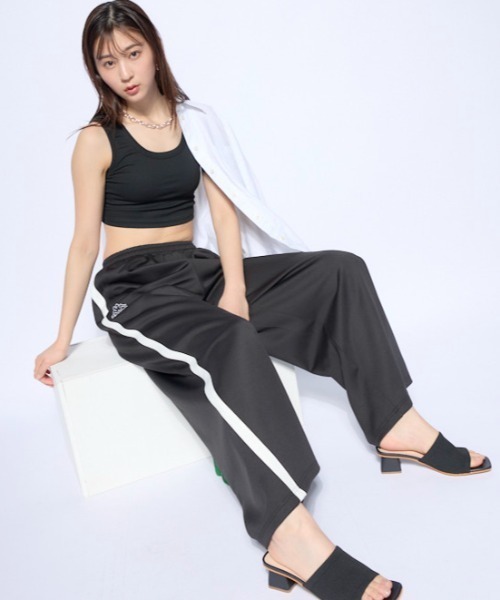 Kappa（カッパ） パンツ ジャージ トラックワイドパンツ レディース