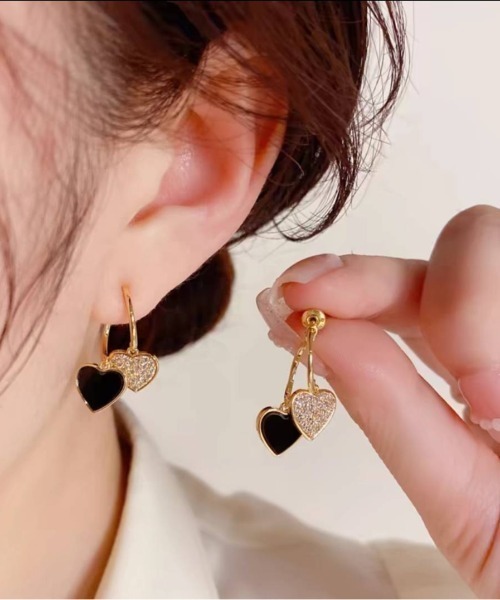 ete（エテ） ピアス K18YG クレール トライアングルカット ピアス