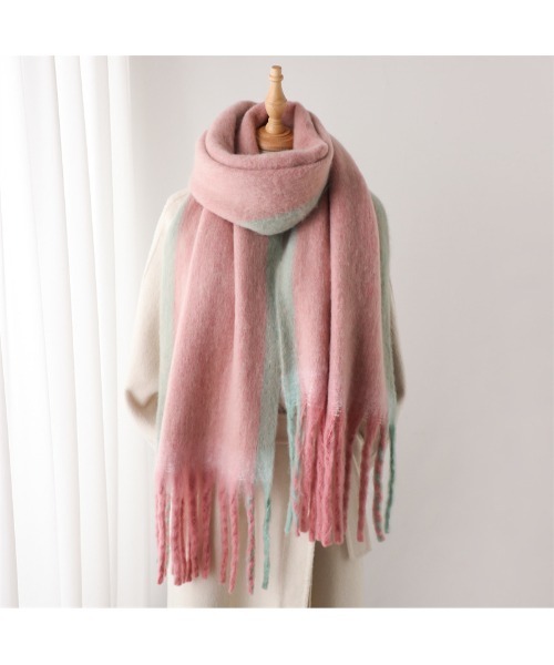 Sakka マフラー ストール グラデーション BIGマフラー レディース