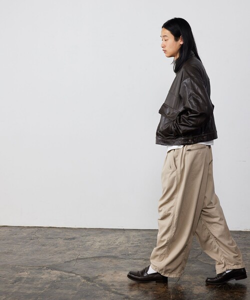 BEAMS（ビームス） ブルゾン アウター ワイドショートフィット シープ