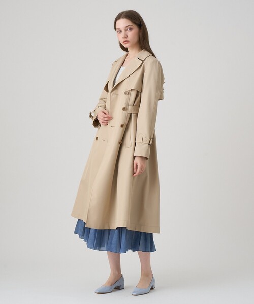ANAYI（アナイ） トレンチコート コート 撥水ツイルドレストレンチ