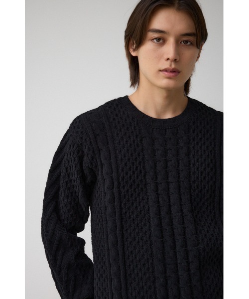 AZUL BY MOUSSY（アズールバイマウジー） セーター ニット シェニール