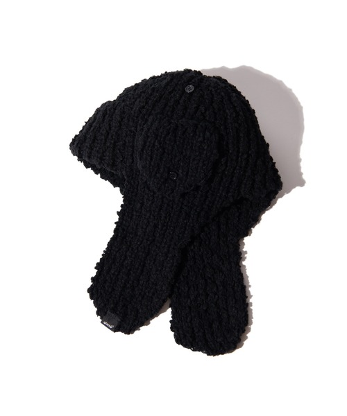 glamb（グラム） キャップ 帽子 Knit Flight Cap / ニットフライト