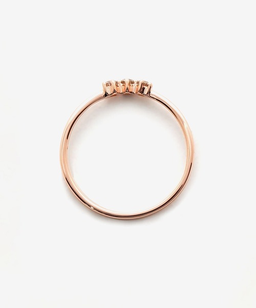ESTELLE（エステール） 指輪 リング K10 ピンクゴールド ダイヤモンド
