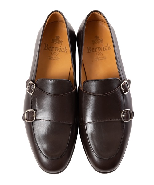 Berwick 1707（バーウィック） ビジネスシューズ Berwick ダブルモンク