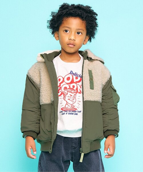 F.O.KIDS（エフオーキッズ） ダウン アウター 「ジュニア対応」ボア