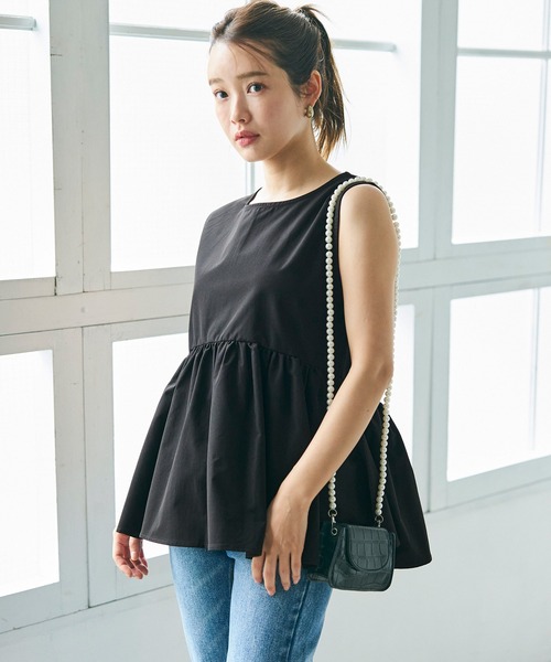 coca（コカ） ブラウス シャツ 「WEB限定セール」パリフワギャザー