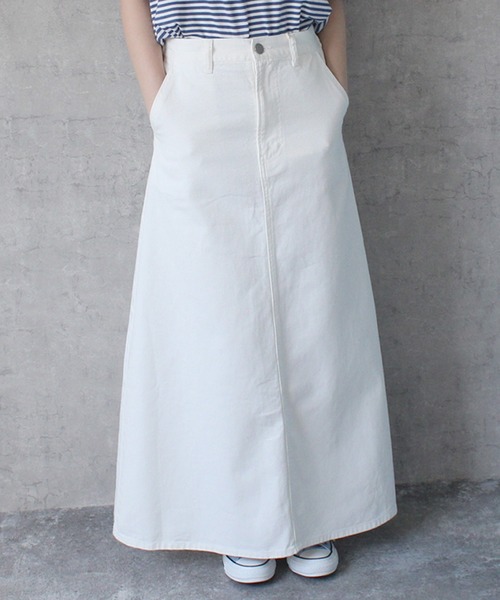 Emma（エマ） デニムスカート (nod)デニム・ツイルフレアロング