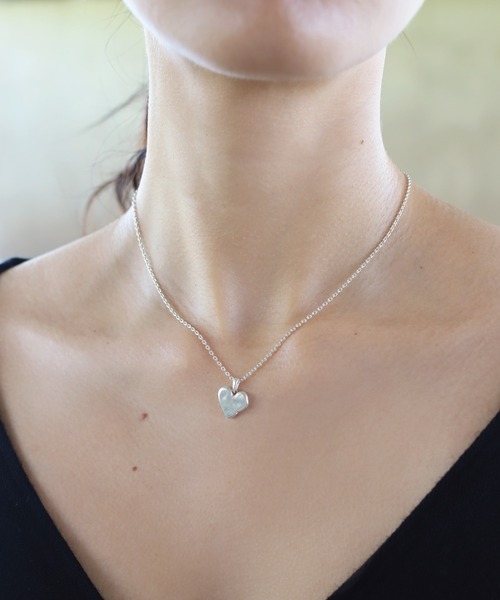 TEN. ネックレス SILVER925 ハートシルフィウムネックレス レディース