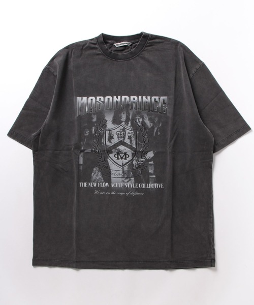MASONPRINCE tシャツ ビッグシルエット ヴィンテージ加工 MPオリジナル