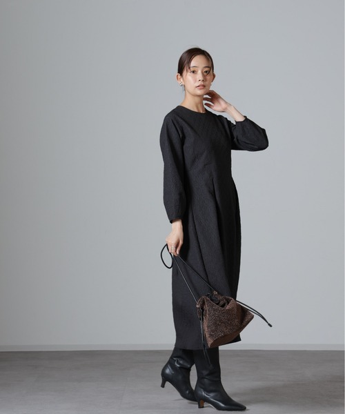 NANO universe（ナノ・ユニバース） ワンピース ジャガードワンピース