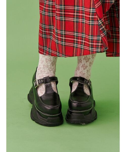 jouetie（ジュエティ） スニーカー 厚底メリージェーンスニーカー