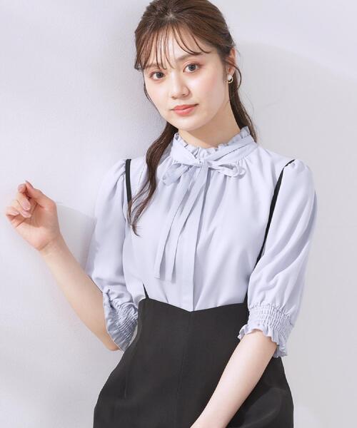 Couture Brooch（クチュール ブローチ） ブラウス シャツ 「5分袖