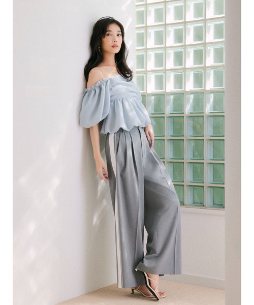 FRAY I.D（フレイ・アイディー） ブラウス シャツ 3wayオフショル