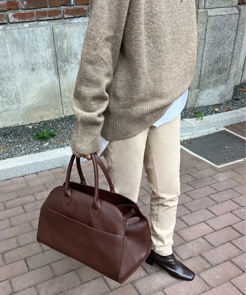 KOBE LETTUCE（神戸レタス） ボストンバッグ ショルダーベルト付きA4