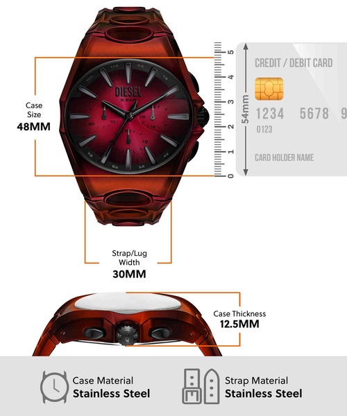 DIESEL（ディーゼル） 腕時計 腕時計 メンズ アナログ ステンレス