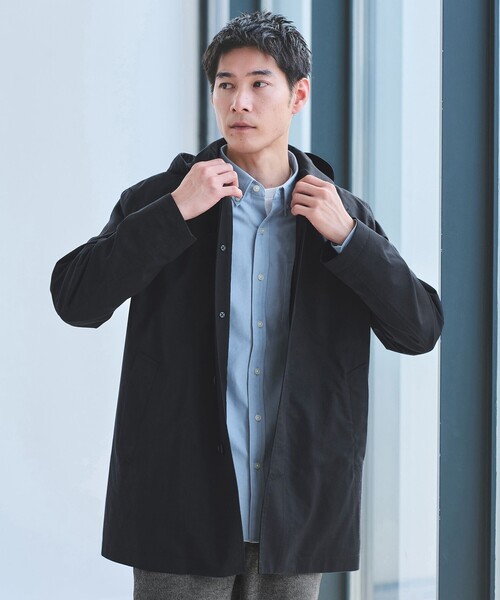 STEVEN ALAN（スティーブンアラン） ステンカラーコート M ネイビー