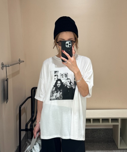 I-SOOK（アイスー） tシャツ フォトプリントTシャツ(chiica select