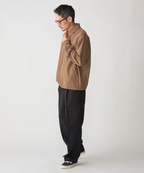 SHIPS（シップス） ブルゾン アウター SHIPS:「手洗い可能」TR サージ