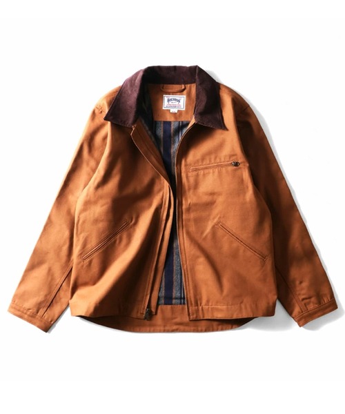 HOUSTON（ヒューストン） ブルゾン アウター DUCK ZIP WORK JACKET