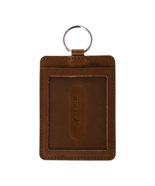 PEDIR パスケース リング付 シングルパスケース 栃木レザー : ZOZOTOWN