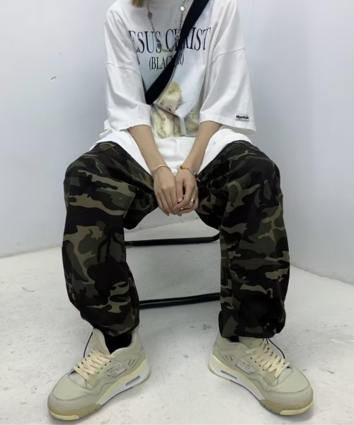 DEVICE（デバイス） カーゴパンツ カモフラージュ 迷彩 Y2K グランジ