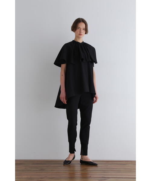 LE PHIL（ル フィル） ブラウス シャツ 2WAYツイルケープブラウス