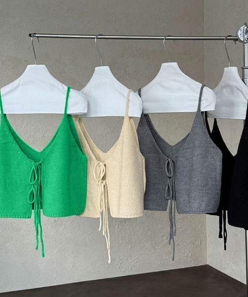 キャミソール ニットベスト ビーンダッシュデザイン : ZOZOTOWN Yahoo