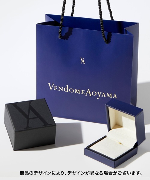 VENDOME AOYAMA（ヴァンドーム青山） ピアス K18YG ブラック
