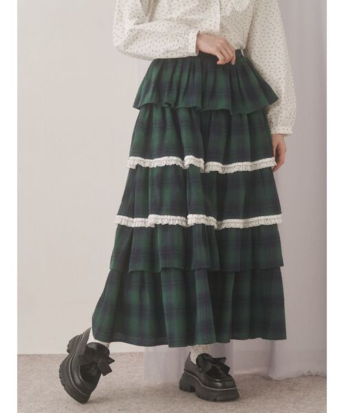 merry jenny（メリージェニー） スカート ティアードティアード