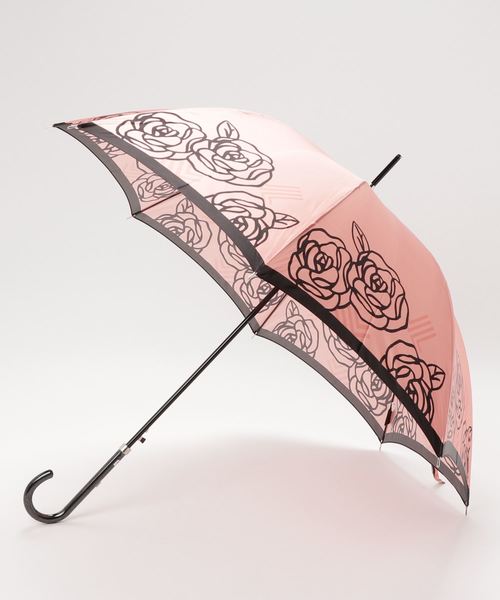 LANVIN COLLECTION 傘 「ビックシルエット ローズ」 レディース