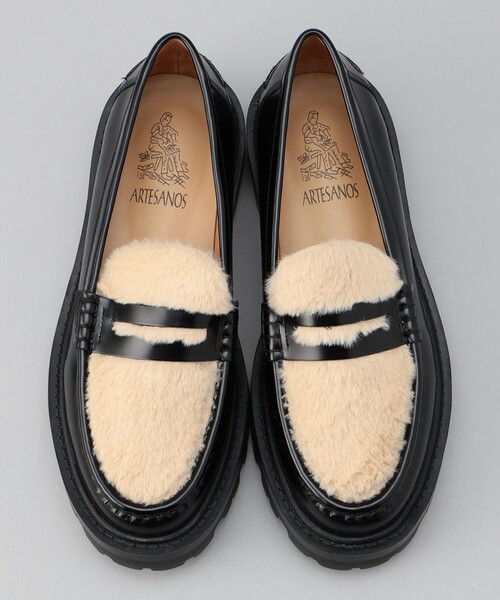 ARTESANOS（アルテサノス） ローファー FUR LOAFER／ファーローファー
