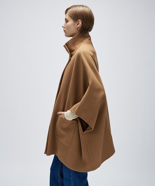 cloenc（クロエンス） コート アウター 「手洗い可」メルトンジャージ