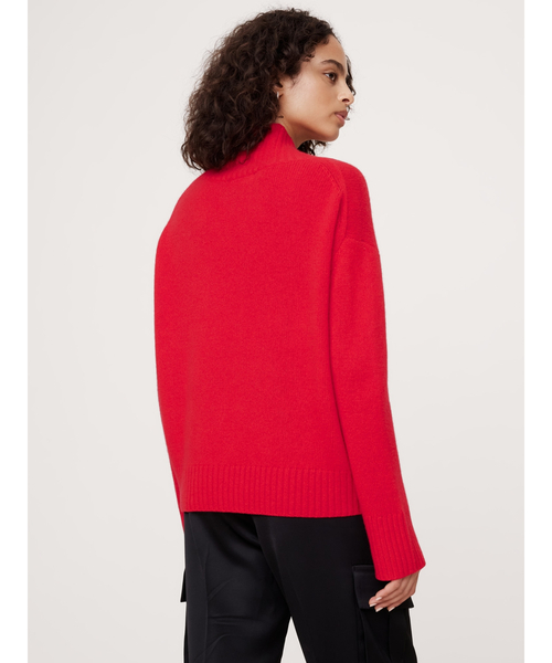 ニット セーター オーバーサイズ ミッドウェイト カシミヤ