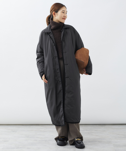 TICCA（ティッカ） コート アウター リバーシブルキルティングロング
