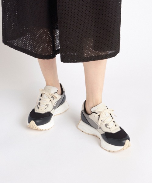 Lucida スニーカー Alnair/ナチュラル厚底スニーカー レディース