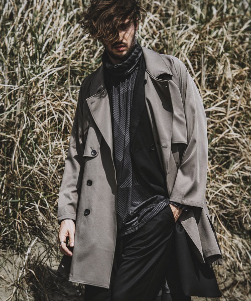 NO ID.（ノーアイディー） トレンチコート コート mj9476- ダブルガン