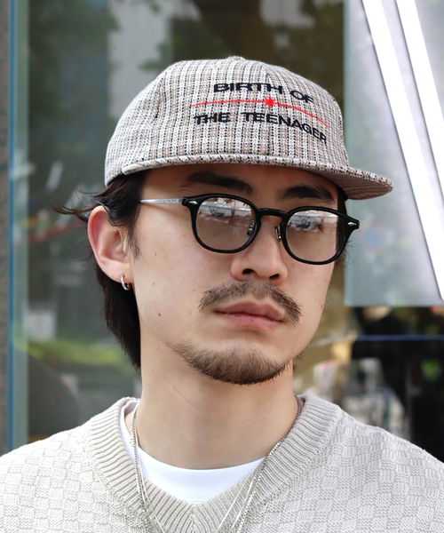 BoTT（ボット） キャップ 帽子 Plaid 6-Panel Cap メンズ : ZOZOTOWN