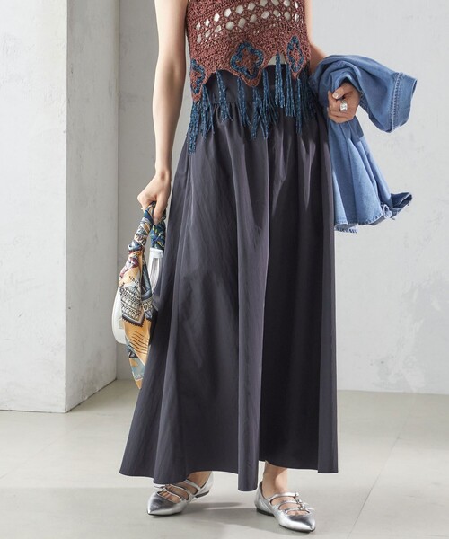 SHIPS（シップス） スカート 「洗濯機可能」LIMONTA EAST ビンテージ